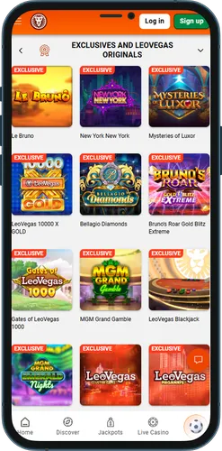 LeoVegas casino apk